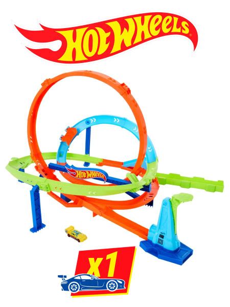 Игрушечный трек Mattel Hot Wheels HTK испытание гиперпетли Хот Вилс купить на OZON по низкой