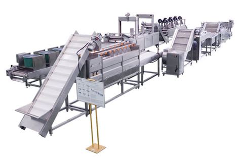 Automatic Frozen French Fries Production Line French Fries Making Machine