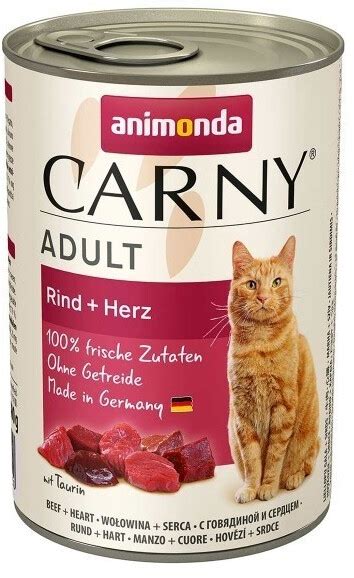 Animonda Carny Adult Rind Herz Katzen Nassfutter Ab 1 28