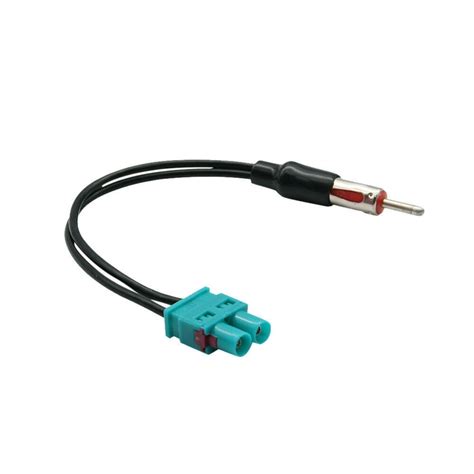 Double Fakra Male To Din Iso Antenna Adapter Car Radio Aerial Adapter