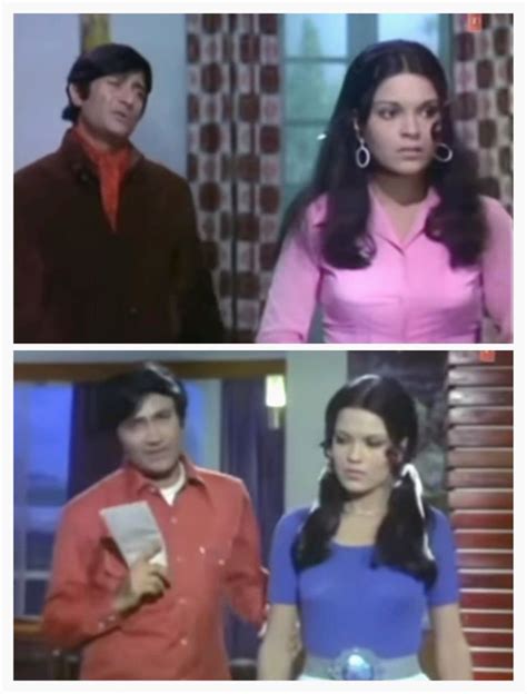 Zeenat Aman Dev Anand Prem Shastra Fake Pictures Asian Makeup