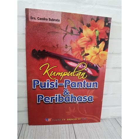 Jual Buku Kumpulan Puisi Pantun Dan Peribahasa By Candra Subrata