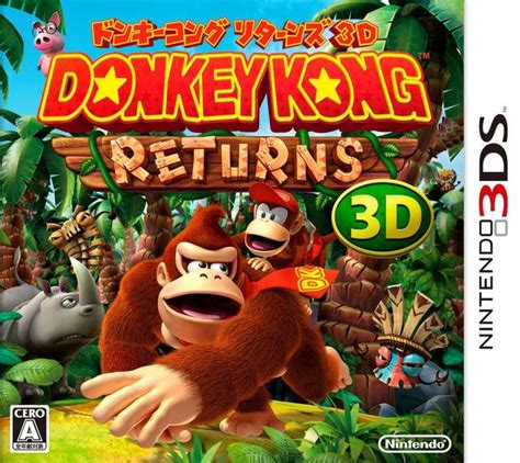 Donkey Kong Country Returns 3D Box Shot For 3DS GameFAQs