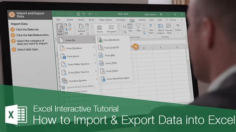 How To Import Export Data Into Excel Customguide