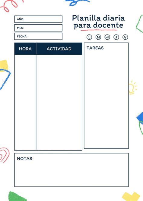 Plantillas Para Agendas Gratis Para Imprimir Canva