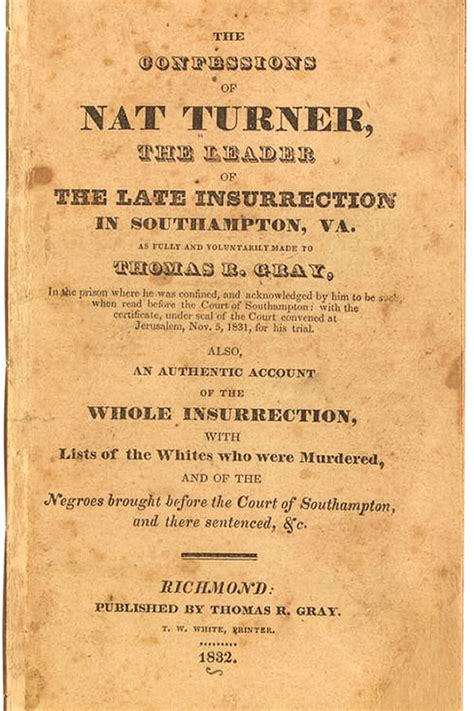 Finding the Bones of Nat Turner, American Rebel