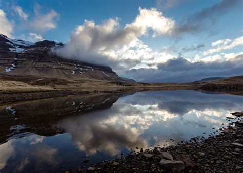 Mountain Range Water Kirkjufell Environment Non Urban Scene Lake