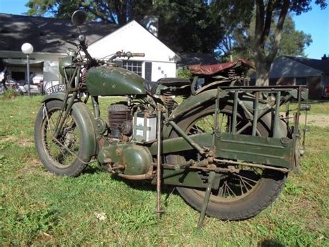 War Department 1944 Bsa Wd M20 Classic Motorcycles Army Motorcycle Military Motorcycle