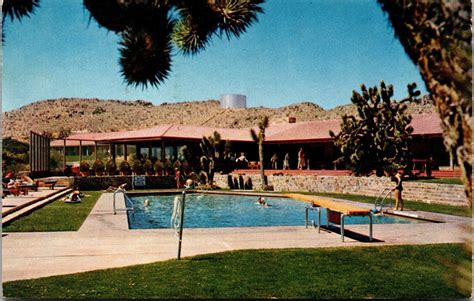 Vtg Victorville California CA Apple Valley Inn Swimming Pool 1960s View ...