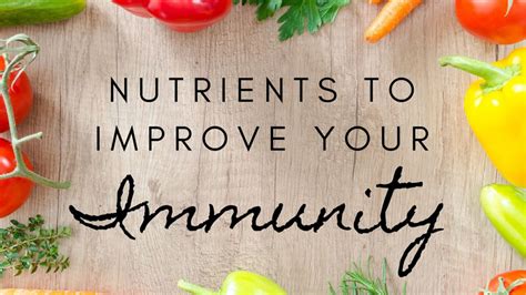 Nutrients To Improve Your Immunity Tree Of Life Nutrition