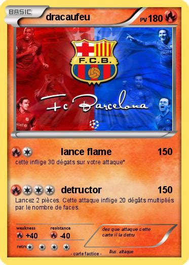 Pokémon dracaufeu 2070 2070 lance flame Ma carte Pokémon