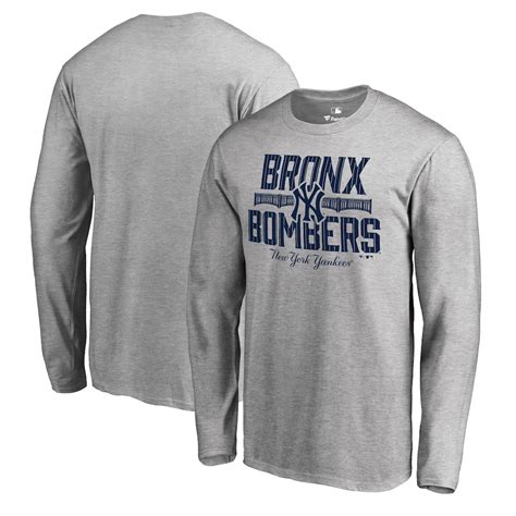 Men's New York Yankees Fanatics Branded Heathered Gray Hometown Long ...