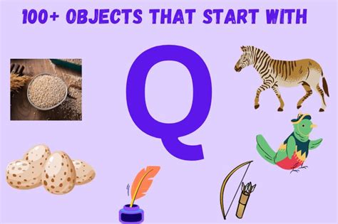 100 Objects That Start With “q” The Extensive Q Spelled Item List