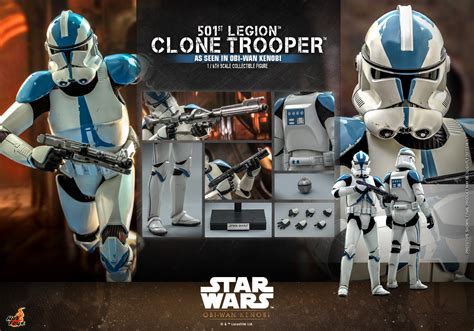 Hot Toys TMS092 1 6 Star Wars The Clone Wars 501st Legion Clone Trooper AcareToys