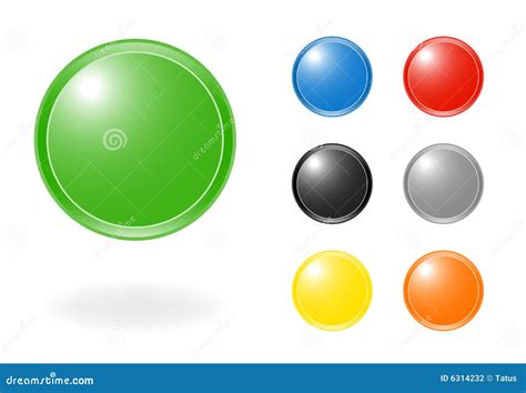 Web Push Button Icon Stock Illustration Illustration Of Icon 6314232