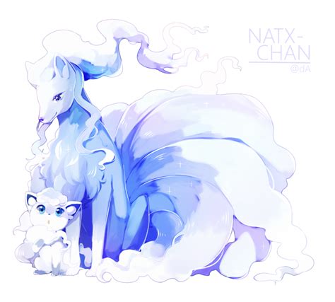 Alola ninetales family by Natx-chan on DeviantArt | Pokemon ninetales ...