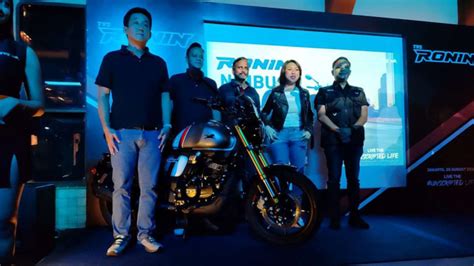 Tvs Ronin Nimbus Meluncur Harga Sementara Rp Juta Motor Katadataoto