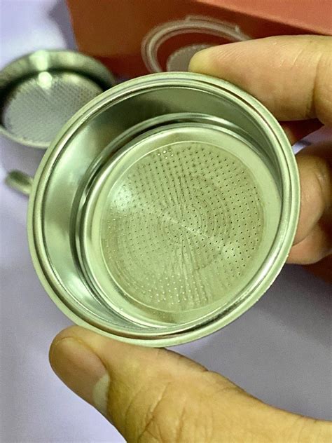 Mm Portafilter Solid Wood Handle Free Basket Bottomless Naked Tv Home Appliances Kitchen