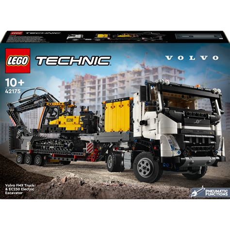 LEGO Technic 42175 Volvo FMX Truck & EC230 Electric Excavator Set ...