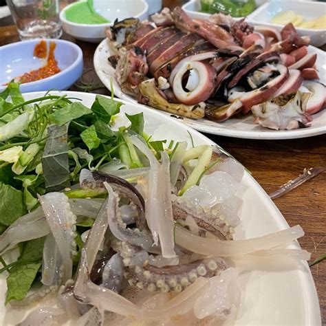 사당 오징어회and찜 맛집 청송산오징어 웨이팅 이유가 있었네 Ft 바지락라면 내돈내산 네이버 블로그