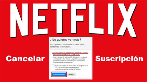 Como Cancelar Tu Suscripci N De Netflix