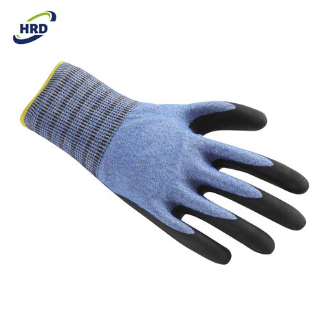 Soft And Flexible Hppe Steel Fiber 18 Gauge ANSI A3 Cut Resistant Work