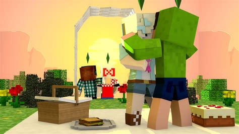 Minecraft O Melhor Pedido De Namoro The Sims Craft Ep 234 Youtube