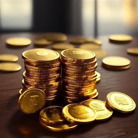 Premium AI Image | euro coins on the table euro coins