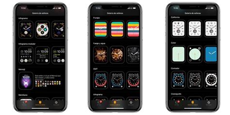 Esferas del Apple Watch qué son y cómo se configuran