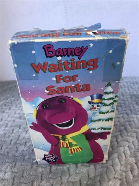 Lot Barney Vhs Barney Waiting For Santa Come On Over To Barney S The