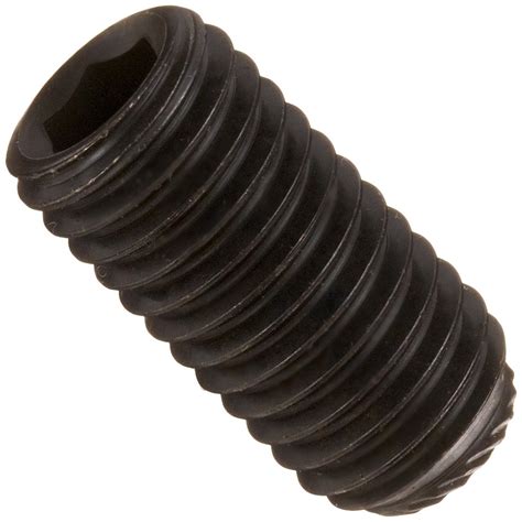 Unbrako Alloy Steel Set Screw Black Oxide Finish Hex Socket