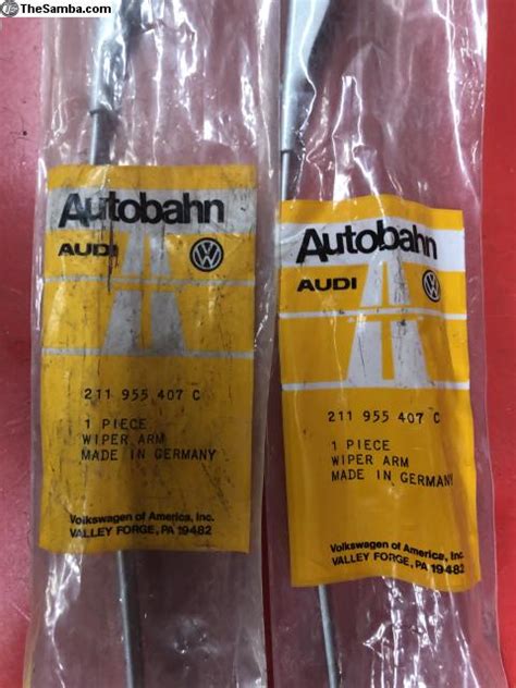 TheSamba VW Classifieds NOS SWF German Wiper Arms And Blades