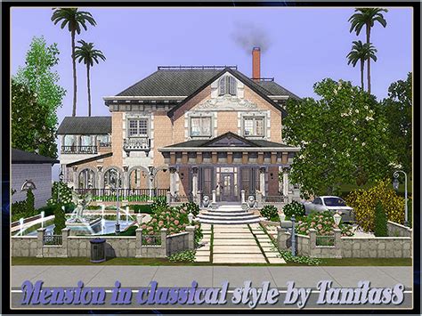 Mansion in classical style - The Sims 3 Catalog