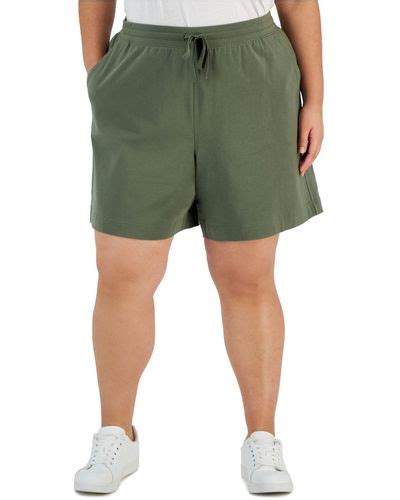 Green Karen Scott Shorts For Women Lyst