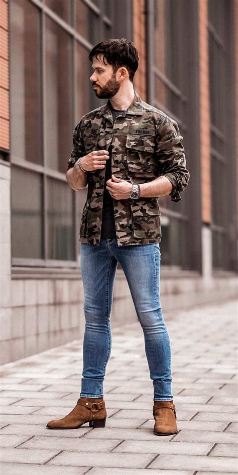 Camouflage Shirt Outfit For Men