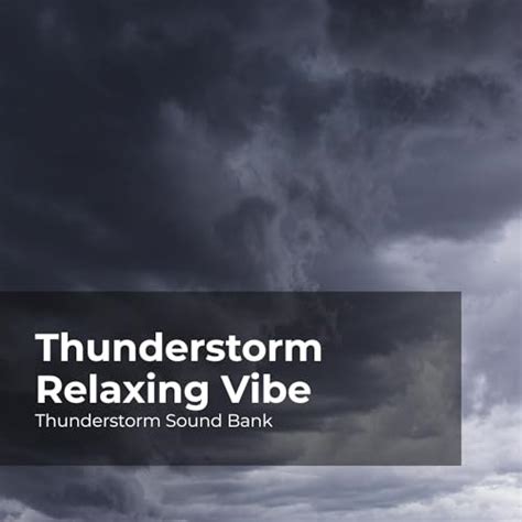 Thunderstorm Relaxing Vibe By Thunderstorm Sound Bank Sounds Of