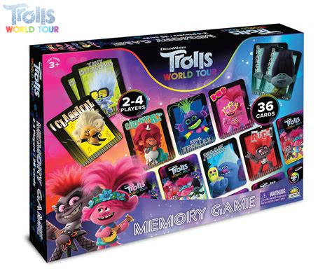 Dreamworks Trolls World Tour Memory Game | Catch.co.nz