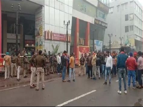 Gwalior Pathaan Movie Protest Update Bajrang Dal Virodh Pradarshan