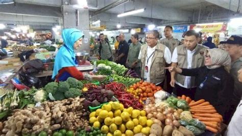 Jelang Nataru Satgas Pangan Cek Harga Sembako Di Pasar Kosambi Ini