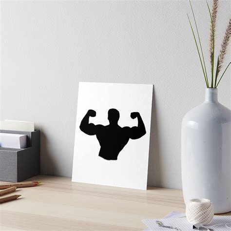 Impression Rigide ARNOLD SCHWARZENEGGER BLACK SILHOUETTE DOUBLE