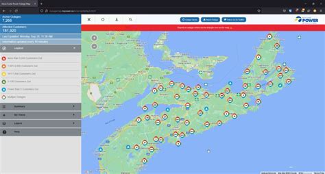 Scott Pettie on LinkedIn: Current NSP Outage Map. We've got power but ...