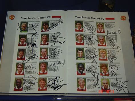 Players Signature Manchester United Flickr Photo Sharing