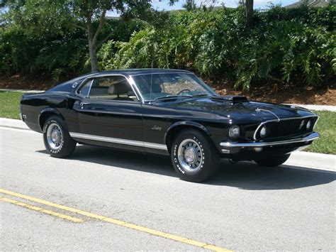 Raven Black 1969 Ford Mustang GT Fastback - MustangAttitude.com Photo ...