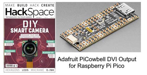 The Adafruit PiCowbell DVI Output For Raspberry Pi Pico HackSpace