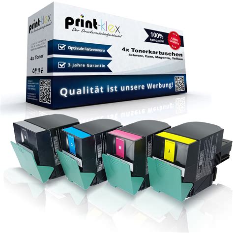 X Xxl Toner Set F R Lexmark Cs Dn Dn De Sparpack Ebay