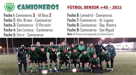 Club Camioneros On Twitter F Tbol Senior El Supersenior