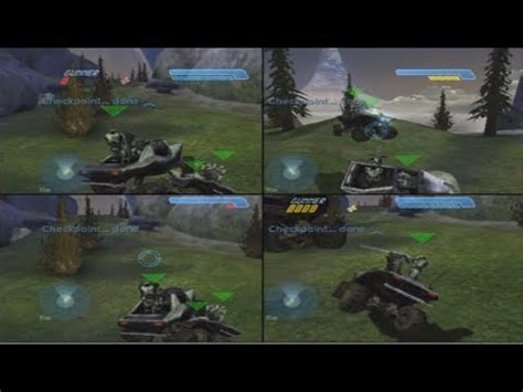 Halo Ce Player Split Screen Co Op Playthrough On Legendary Xbox