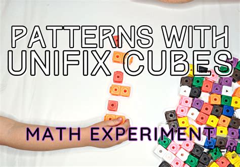 Patterns With Unifix Cubes Build Simple AND Complex Patterns With Cubes