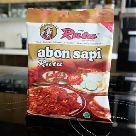 Jual Abon Sapi Cap Ratu 90 Gram Shopee Indonesia