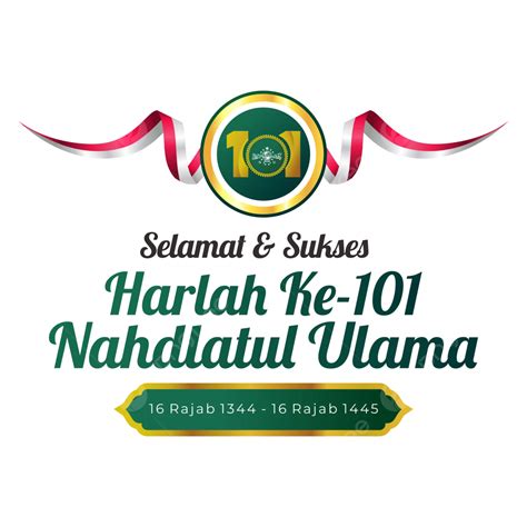 Happy Harlah Nu St Birthday Of Nahdlatul Ulama Vector May It